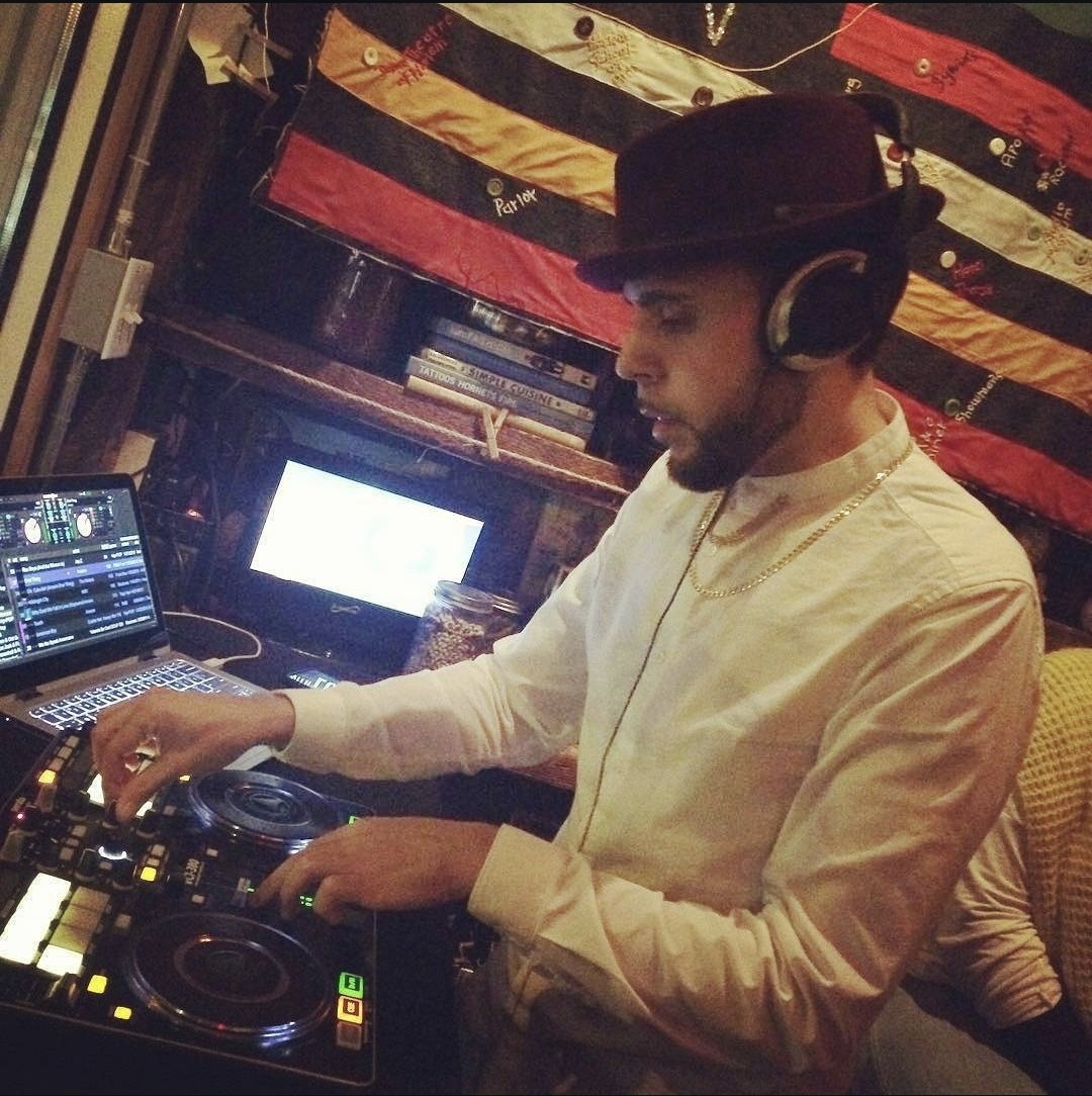 DJ LexNY performing in Harlem